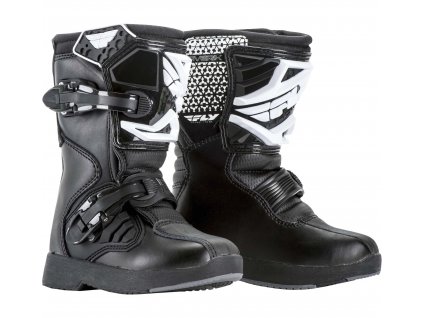 boty NEW Maverik Mini  FLY RACING  dětské černá (Veľkosť 28)