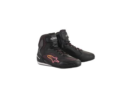 topánky STELLA FASTER-3 RIDEKNIT ALPINESTARS dámske black/yellow/pink 2025