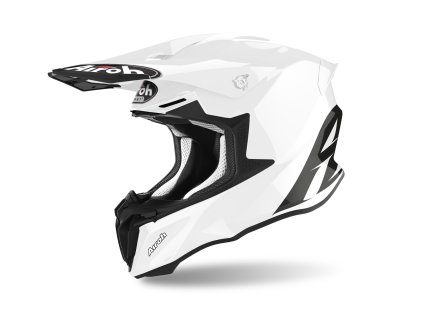 přilba TWIST 20 COLOR  AIROH bílá 2023 (Veľkosť 2XL)