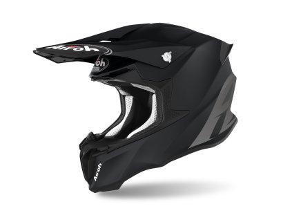 přilba TWIST 20 COLOR  AIROH černá-matná 2023 (Veľkosť 2XL)