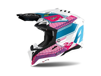 přilba AVIATOR 30 Wave  AIROH růžová/chrom 2022 (Veľkosť XL)
