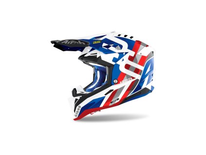 přilba AVIATOR 30 Rainbow  AIROH lesklá modrá/červená 2022 (Veľkosť 2XL)