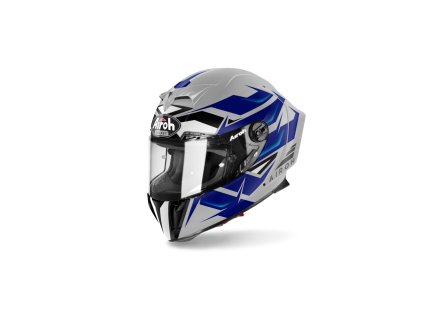 Prilba integrálna na motocykel AIROH GP 550 S WANDER modrá 2023