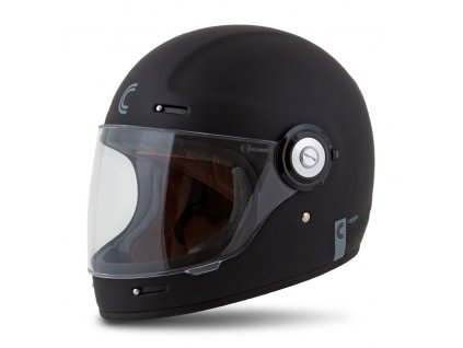 přilba Fibre Solid  CASSIDA černá matná (Veľkosť 2XL (63 až 64 cm))