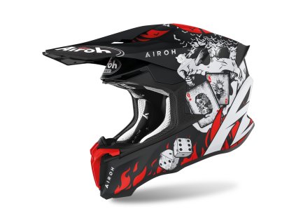 přilba TWIST 20 Hell  AIROH oranžová matná 2023 (Veľkosť XXL)