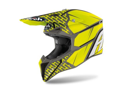 přilba WRAAP Idol  AIROH antracitová matná 2023 (Veľkosť XXL)