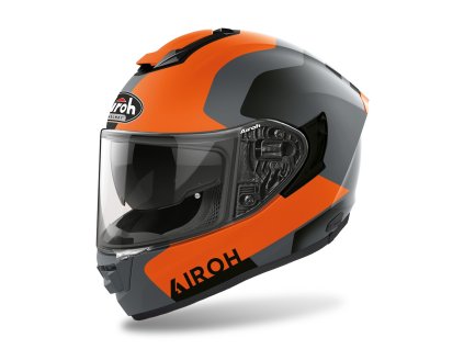 přilba ST501 Dock  AIROH matná oranžová 2022 (Veľkosť XL)