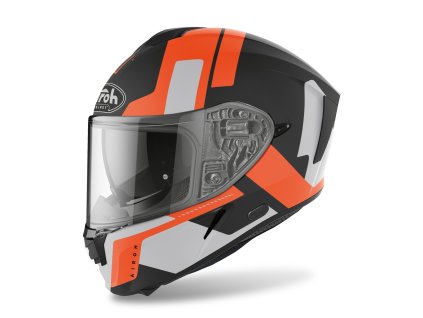 přilba SPARK Shogun  AIROH matná oranžová 2023 (Veľkosť XL)