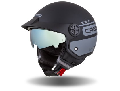 přilba Handy Plus Chief  CASSIDA šedá matná/černá 2026 (Veľkosť XS (53 až 54 cm))