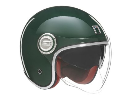 přilba HERITAGE  NOX PREMIUM Britská závodní zelená 2025 (Veľkosť XS)