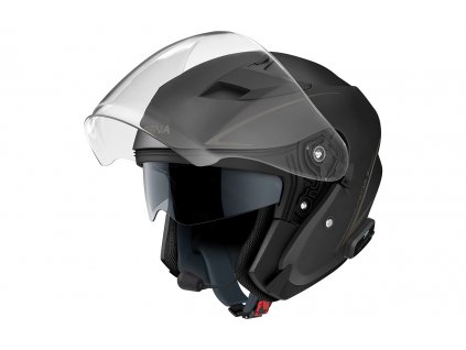 Bluetooth přilba s headsetem Outstar S  SENA matná černá (Veľkosť S)