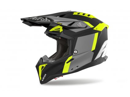přilba AVIATOR 3 Glory  AIROH žlutá matná 2025 (Veľkosť XS)