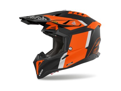 přilba AVIATOR 3 Glory  AIROH oranžová matná 2025 (Veľkosť M)