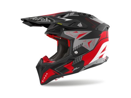 přilba AVIATOR 3 Spin  AIROH červená matná 2025 (Veľkosť XS)