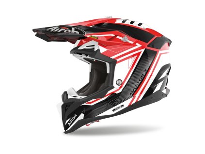 přilba AVIATOR 30 League  AIROH červená 2023 (Veľkosť XS)