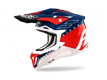 přilba STRYCKER Skin  AIROH červená 2025 (Veľkosť M)