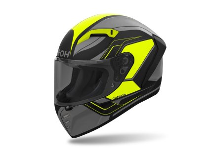 přilba CONNOR Dunk  AIROH žlutá matná 2025 (Veľkosť XS)