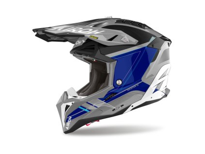 přilba AVIATOR 3 Saber  AIROH lesklá modrá 2025 (Veľkosť XS)