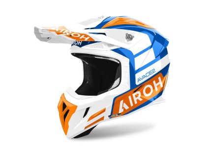 přilba AVIATOR ACE 2 Sake  AIROH lesklá oranžová 2025 (Veľkosť XS)