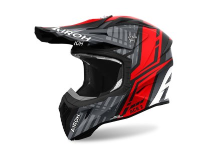 přilba AVIATOR ACE 2 Proud  AIROH matná červená 2025 (Veľkosť XS)