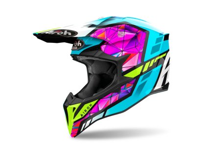 přilba WRAAAP Diamond  AIROH lesklá 2024 (Veľkosť XL)