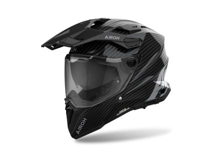 prilba COMMANDER 2 Carbon AIROH lesklá 2025