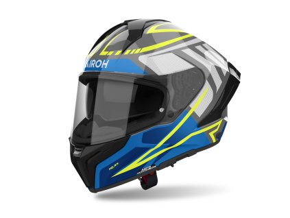 přilba MATRYX Rider  AIROH lesklá modrá 2025 (Veľkosť XS)