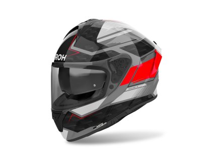 přilba SPARK 2 Zenith  AIROH lesklá červená 2025 (Veľkosť XS)