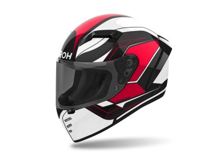 přilba CONNOR Dunk  AIROH lesklá červená 2025 (Veľkosť XS)