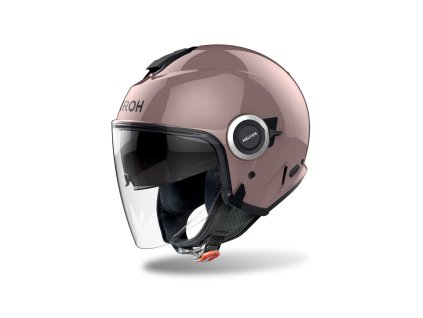 přilba HELYOS Color  AIROH metalická růžová 2026 (Veľkosť XS)