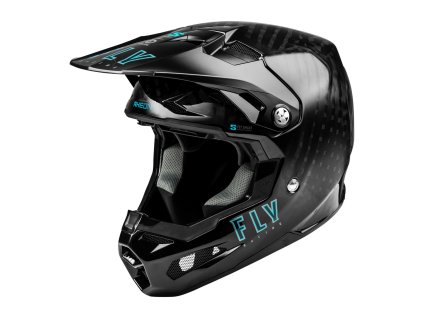 přilba FORMULA S CARBON  FLY RACING - USA černá (Veľkosť S)