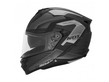 prilba N304S CARVER NOX black matt titanium 2025