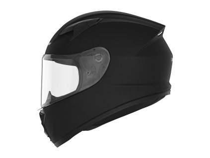 přilba N731  NOX  dětská černá matná 2025 (Veľkosť S (obvod 47 - 48 cm))