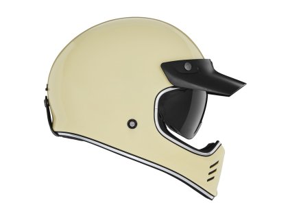 přilba SEVENTY II  NOX PREMIUM slonovinová bílá 2025 (Veľkosť XS)