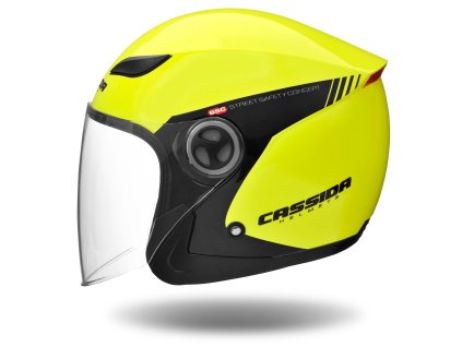 prilba Reflex Safety CASSIDA žltá fluo/čierna