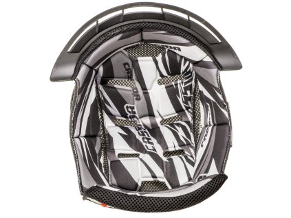 vnútorná čiapka pre prilby Cross Pro 2 CASSIDA black/white/grey