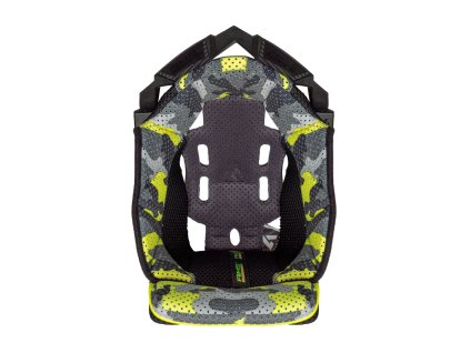 klobouk interiéru pro přilbu AVIATOR 3  AIROH camo šedý (Veľkosť XS)