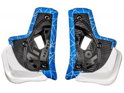 lícníce interiéru pro přilby AVIATOR 23 s HYDRA systémem  AIROH modrá (Veľkosť M)