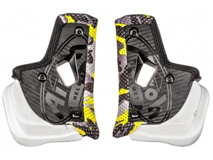 lícníce interiéru pro přilby AVIATOR 23 s HYDRA systémem  AIROH camo/šedá (Veľkosť L)