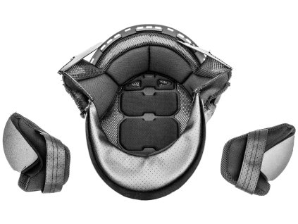 lícnice a klobouk pro přilby Handy Plus  CASSIDA černá (Veľkosť XS)