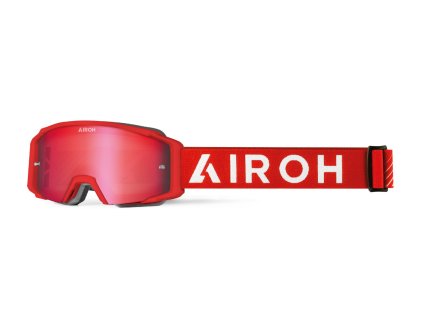 okuliare BLAST XR1 AIROH červené matné