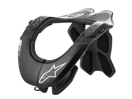 chránič krční páteře BNS TECH-2  ALPINESTARS černá/šedá 2025 (Veľkosť XS/M)