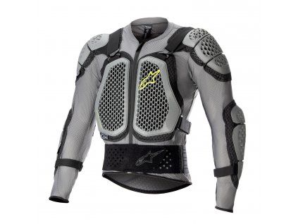 chránič těla BIONIC ACTION 2  ALPINESTARS šedá/černá/žlutá fluo (Veľkosť M)