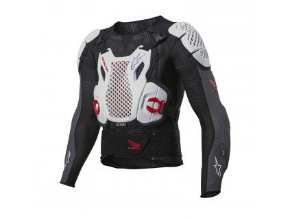 chránič těla BIONIC PLUS 2 HONDA kolekce  ALPINESTARS bílá/modrá/červená/černá 2027 (Veľkosť S)