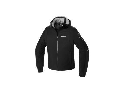 bunda HOODIE ARMOR H2OUT  SPIDI černá (Veľkosť S)