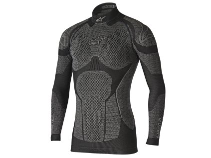 termotriko s dlouhým rukávem RIDE TECH WINTER  ALPINESTARS šedé/černé 2025 (Veľkosť XS/S)