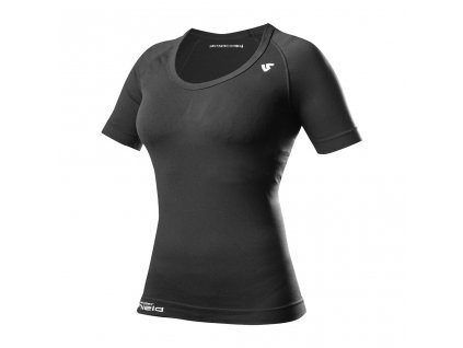 termotriko s krátkým rukávem STAR WOMEN  UNDERSHIELD  dámské černá (Veľkosť S)