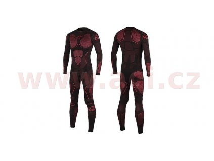 jednodielne spodné prádlo RIDE TECH 1 PC UNDERSUIT SUMMER, ALPINESTARS (červená/čierna)