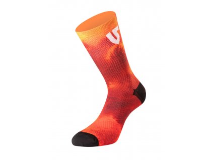 ponožky TYE DYE UNDERSHIELD red