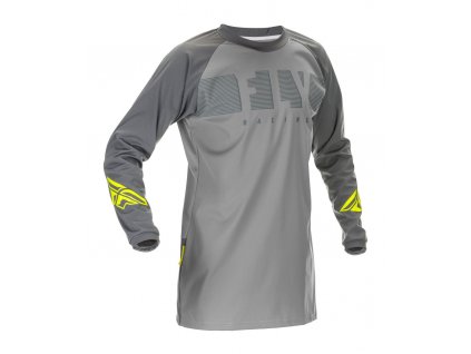 dres WINDPROOF 2022  FLY RACING šedá/hi-vis (Veľkosť M)